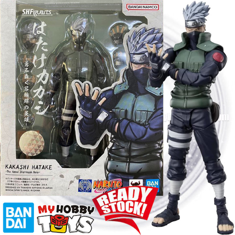 Bandai S.H.Figuarts Naruto Shippuden SHF Kakashi Hatake ( The famed