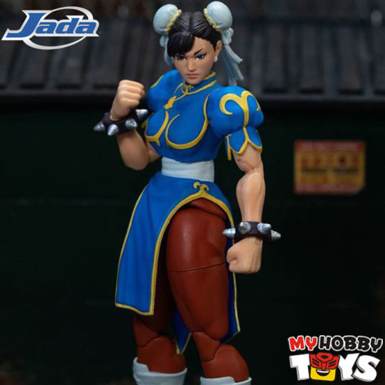 Jada Toys Ultra Street Fighter II Action Figures - Chun-Li The Final Challengers 1/12 Scale Figure