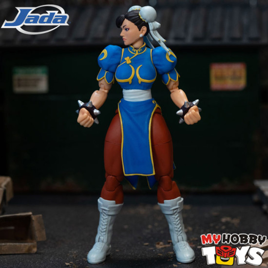 Jada Toys Ultra Street Fighter II Action Figures - Chun-Li The Final Challengers 1/12 Scale Figure