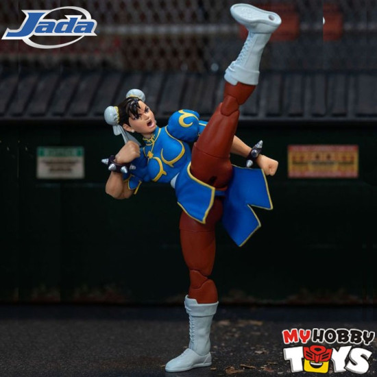 Jada Toys Ultra Street Fighter II Action Figures - Chun-Li The Final Challengers 1/12 Scale Figure