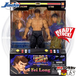 Jada Toys Ultra Street Fighter II Action Figures - Fei Long The Final Challengers 1/12 Scale Figure