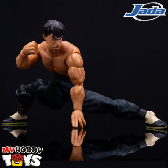 Jada Toys Ultra Street Fighter II Action Figures - Fei Long The Final Challengers 1/12 Scale Figure