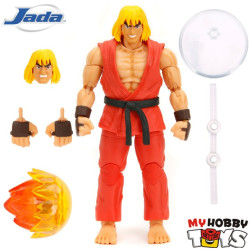 Jada Toys Ultra Street Fighter II Action Figures - Ken The Final Challengers 1/12 Scale Figure