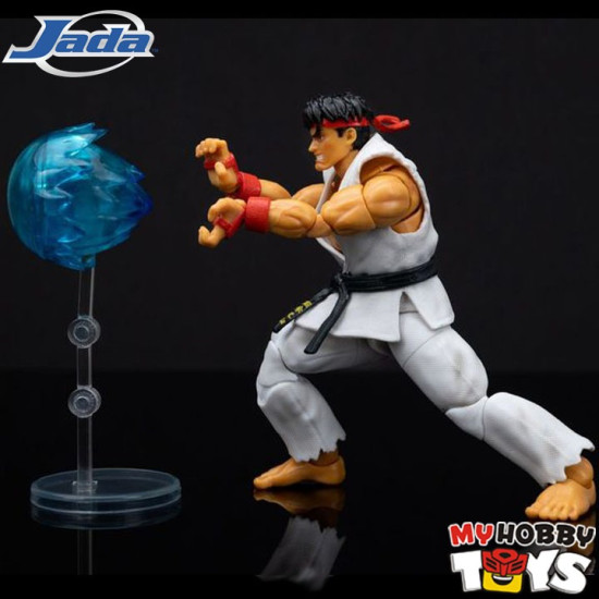 Jada Toys Ultra Street Fighter II Action Figures - Scale Ryu The Final Challengers 1/12 Figure