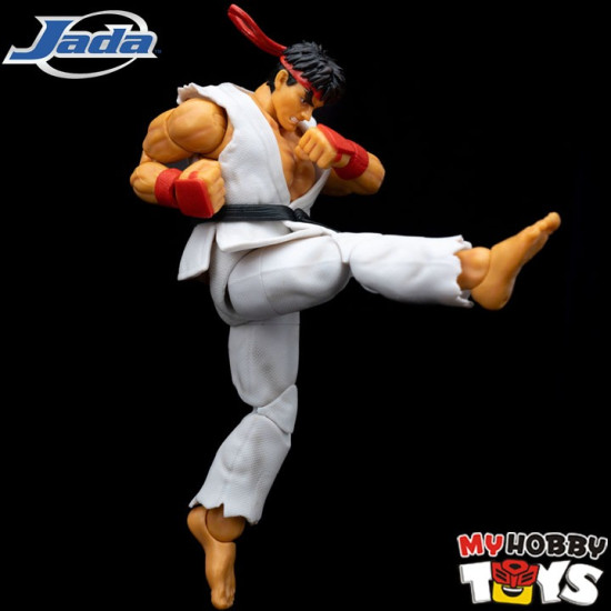 Jada Toys Ultra Street Fighter II Action Figures - Scale Ryu The Final Challengers 1/12 Figure