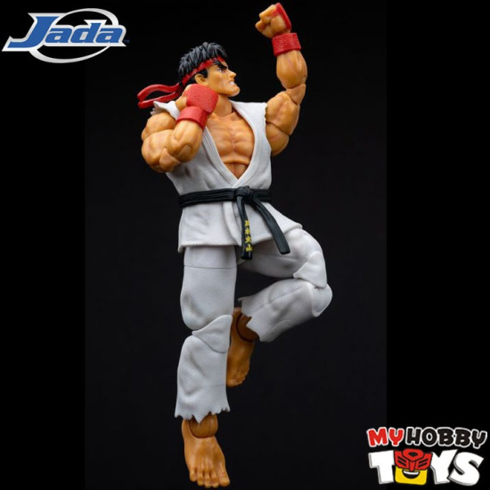 Jada Toys Ultra Street Fighter II Action Figures - Scale Ryu The Final Challengers 1/12 Figure