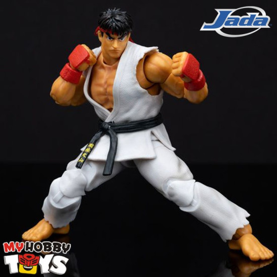 Jada Toys Ultra Street Fighter II Action Figures - Scale Ryu The Final Challengers 1/12 Figure