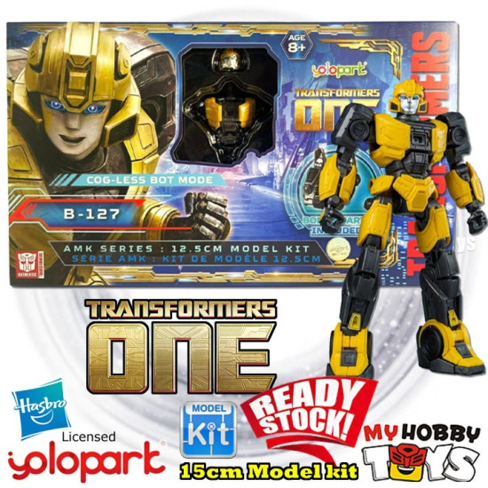 Yolopark Transformers ONE - B-127 Bumblebee Cog-less Mode AMK SERIES Model Kit ( Licensed by Hasbro )