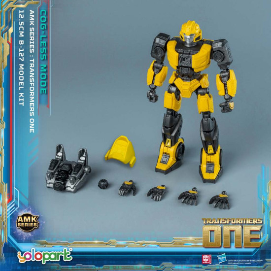 Yolopark Transformers ONE - B-127 Bumblebee Cog-less Mode AMK SERIES Model Kit ( Licensed by Hasbro )