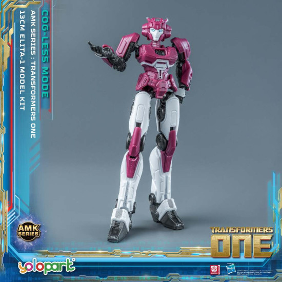 Yolopark Transformers ONE - Elita-1 Cog-less Mode AMK SERIES Model Kit ( Licensed by Hasbro ) figure