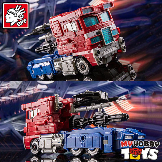 BPF Transformers - 6630 Commander ( 20cm Oversize SIEGE WFC-S11 Optimus Prime ) War for Cybertron 6631 Megatron