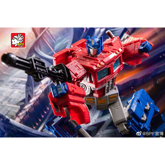 BPF Transformers - 6630 Commander ( 20cm Oversize SIEGE WFC-S11 Optimus Prime ) War for Cybertron 6631 Megatron