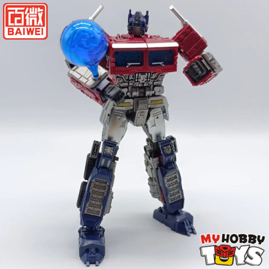 BAIWEI Transformers TW1027 Commander ( KO Oversize and modify Lemontree Optimus Prime + Weapon ) TW-1027