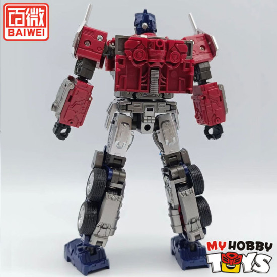 BAIWEI Transformers TW1027 Commander ( KO Oversize and modify Lemontree Optimus Prime + Weapon ) TW-1027