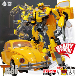 Black Mamba Tabo Transformers - YS-03 / H6001-3 ( KO 20cm Oversize Studio Series Bumblebee )  Beetle Car