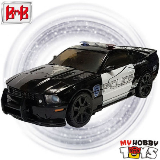 Black Mamba Transformers - BP-02 / LS-02 bottleneck ( KO MPM-05 Barricade ,Police Car ) BMB Movie MPM05 BP02 LS02