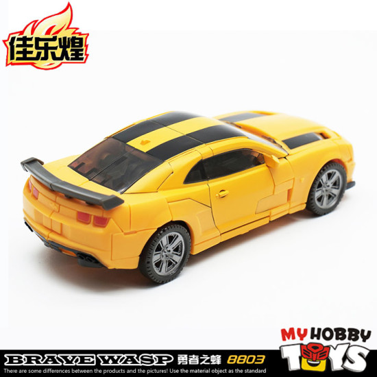 GYHTOYS Transformable Robot - 8803 Brave Wasp 12.5cm Bumblebee , Same Size KO Studio Series SS87 Camaro SS-87