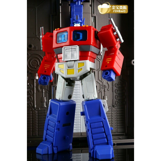 JinBao Transformers Robot - DF04 Optimus Prime with Trailer ( KO OVERSIZED DX9 Dutch )