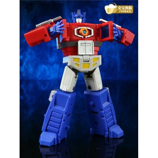 JinBao Transformers Robot - DF04 Optimus Prime with Trailer ( KO OVERSIZED DX9 Dutch )