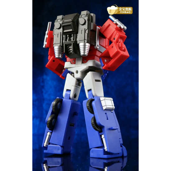 JinBao Transformers Robot - DF04 Optimus Prime with Trailer ( KO OVERSIZED DX9 Dutch )