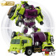 JinBao Transformable Robot - OVERSIZED GT Devastator Combiners Complete Set of 6 Robots ( G1 Green Color Version )