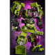 JinBao Transformable Robot - OVERSIZED GT Devastator Combiners Complete Set of 6 Robots ( G1 Green Color Version )