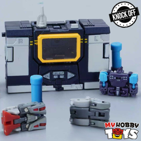 4th Party Transformers - SD01 SD-01 Soundwave cw 3 Tapes , Slightly Oversize KO Newage NA H21