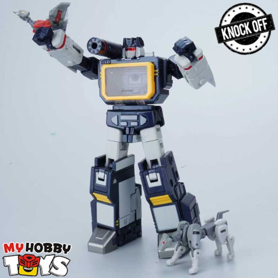 4th Party Transformers - SD01 SD-01 Soundwave cw 3 Tapes , Slightly Oversize KO Newage NA H21