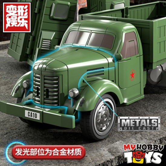 LiJiang Transformers - CA10 Jie Fang ( Army / Military Truck , Hao Zao , Li Jiang )