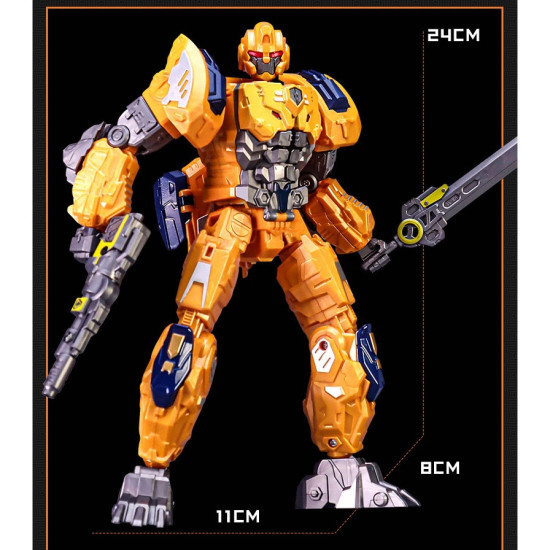 LiJiang Transformers - Cheetah Animal Mecha ( 24cm Height Third Party Rise of the Beasts Cheetor ) Li Jiang