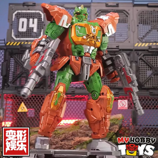 LiJiang Transformers - Rhino Animal Mecha ( 3rd Party Rise of the Beasts Rhinox ) Li Jiang