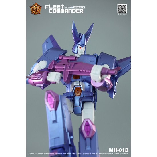 MHZ Toys Transformers - MH01B Fleet Commander , Cyclonus ( KO Fans Toys FT-29 Quietus) MH-01B