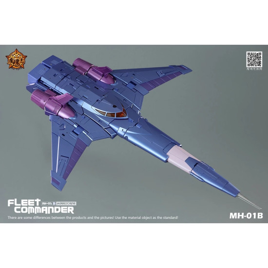 MHZ Toys Transformers - MH01B Fleet Commander , Cyclonus ( KO Fans Toys FT-29 Quietus) MH-01B