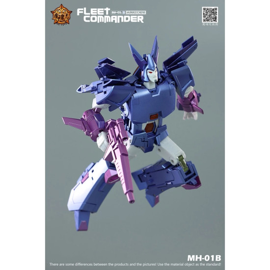 MHZ Toys Transformers - MH01B Fleet Commander , Cyclonus ( KO Fans Toys FT-29 Quietus) MH-01B