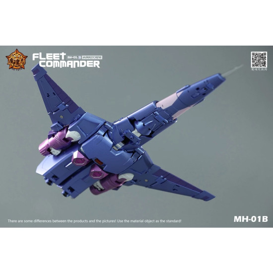 MHZ Toys Transformers - MH01B Fleet Commander , Cyclonus ( KO Fans Toys FT-29 Quietus) MH-01B