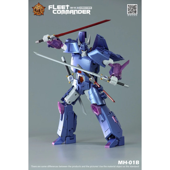 MHZ Toys Transformers - MH01B Fleet Commander , Cyclonus ( KO Fans Toys FT-29 Quietus) MH-01B
