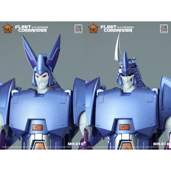 MHZ Toys Transformers - MH01B Fleet Commander , Cyclonus ( KO Fans Toys FT-29 Quietus) MH-01B