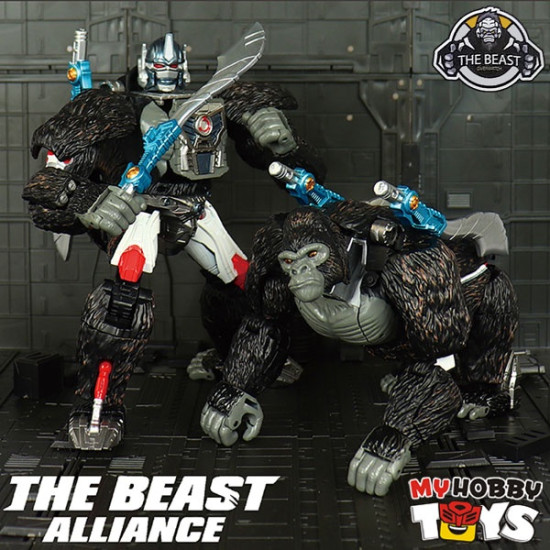 The Beast Transformers - TB-01 Alliance Gorilla ( KO Oversize War for Cybertron Kingdom Optimus Primal WFCK8 TB01