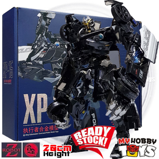 MXToys YueXing Transformable Robot - XP15 Barricade ( Oversize KO MPM05 Police Car ) Movie MPM-05 XP-15