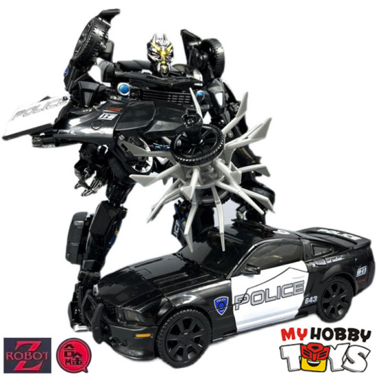 MXToys YueXing Transformable Robot - XP15 Barricade ( Oversize KO MPM05 Police Car ) Movie MPM-05 XP-15