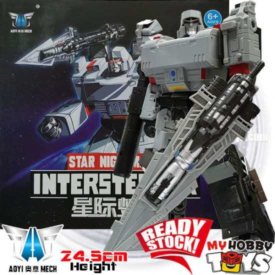 Aoyi Mech Transformers - H6002-10B Star Nightmare ( KO Oversize SIEGE WFC-S12 Megatron ) War for Cybertron BMB